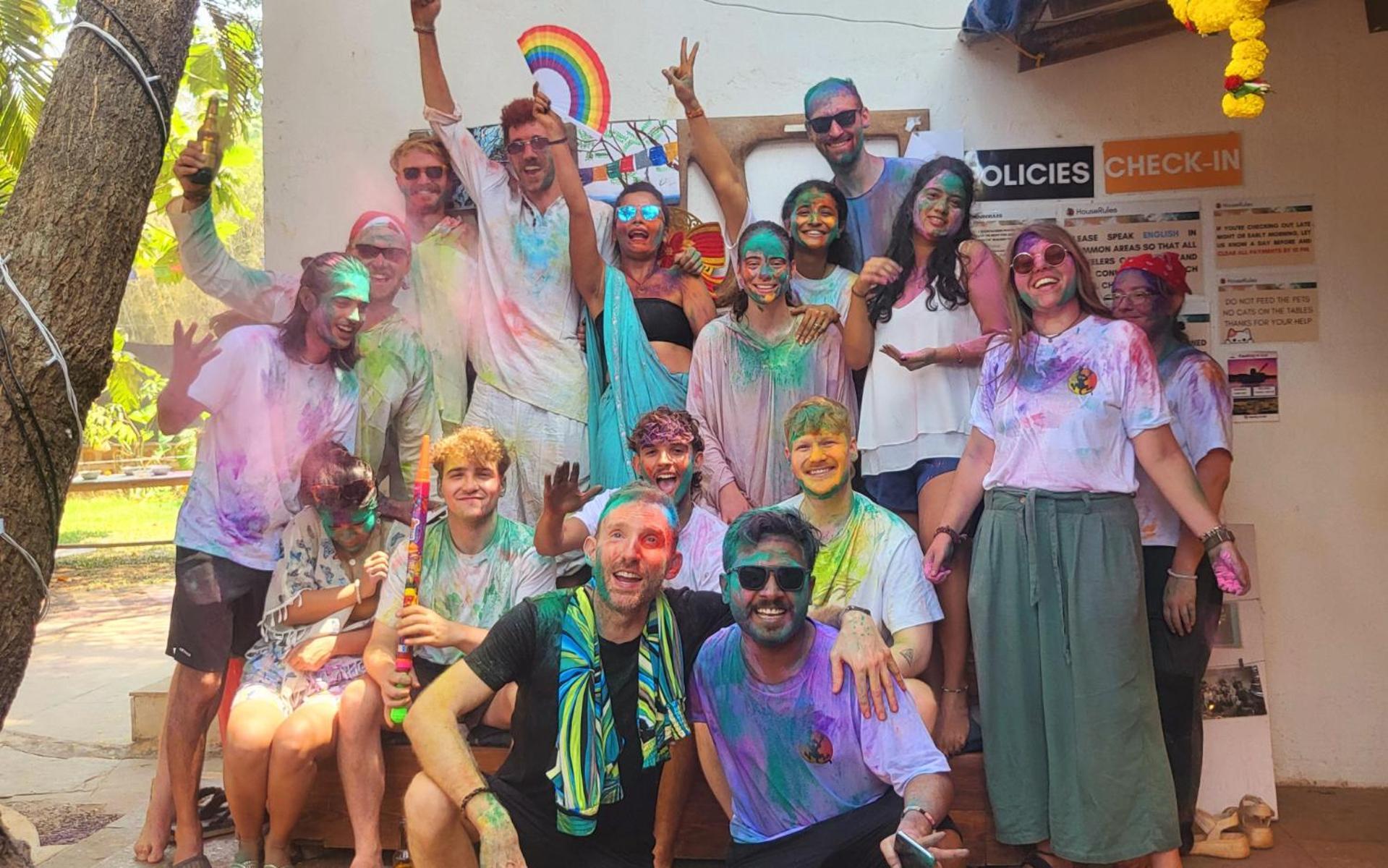 The Funky Monkey Hostel Anjuna Luaran gambar